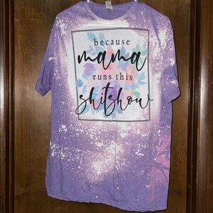 Gildan Purple Graphic Tee - Short Sleeve